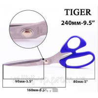 Ножницы портновские TIGER 9,5