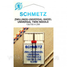 Подвійна голка Schmetz Universal №80/4,0