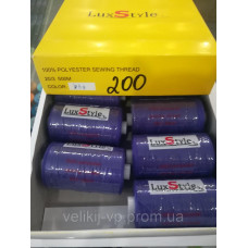 LuxStyle 20/3 500м Джинсові нитки колір №200
