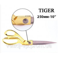 Ножницы закройщика 250мм (10 ''), НС, TIGER, золото. 1250А, 212г