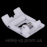 Лапка ролик для бытовых швейных машин, тефлоновая