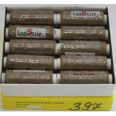 Нитки швейні LuxStyle 40/2-200м (100% поліестер) №397