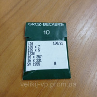 Игла Groz-Beckert_ Schmetz 134 DP*5 R №130 R