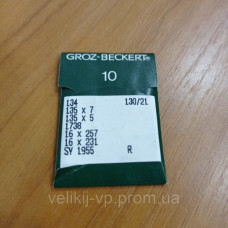 Голка Groz-Beckert_ Schmetz 134 DP*5 R №130 R