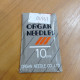 Organ Needles DB*1R №120 універсальні голки для швейних машин човникового стібка, для легких і середніх тк
