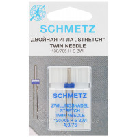 Игла двойная Schmetz Stretch №75/4,0