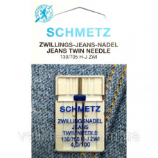 Подвійна голка Schmetz Jeans №100/4,0