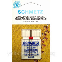 Подвійна голка SchmetzEmbroidery №75/3.0