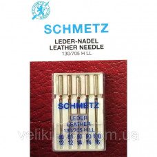 Набір голок Schmetz для шкіри Leather №80-100
