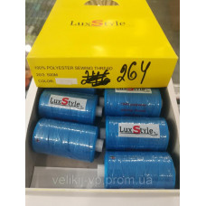 LuxStyle 20/3 500м Джинсові нитки колір №264