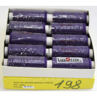 Нитки швейні LuxStyle 40/2-200м (100% поліестер) №198
