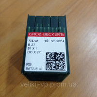 Голки для промислових оверлоков DC*27(RG) №90 