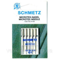 Голки мікротекс Schmetz Microtex №60 (5 шт.)