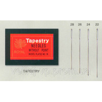 Tapestry 22 (25шт) Набір гобеленових голок для вишивання Royal (Японія)