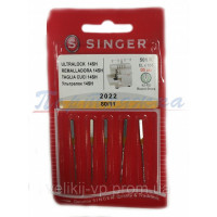 Голки SINGER 2022/№80, ELx705 д/трикотажу, оверлочні (1блистер)