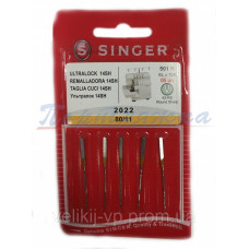 Голки SINGER 2022/№80, ELx705 д/трикотажу, оверлочні (1блистер)