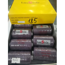 LuxStyle 20/3 500м Джинсові нитки колір № 185