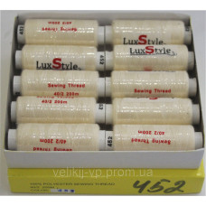 Нитки швейні LuxStyle 40/2-200м (100% поліестер) №452