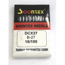 Голки для промислового оверлока Soontex DC*27 №100