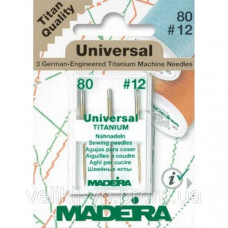 Голки універсальні №80 Madeira Titanium 9455