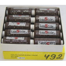 Нитки швейні LuxStyle 40/2-200м (100% поліестер) №492