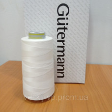Нитка Gutermann Perma core №120 5000м. col 32001 молочний 