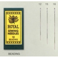 Beading 12 (25шт) Набір голок для бісеру Royal (Японія) (підходять для мікробісера)