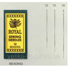 Beading 15 (25шт) Набір голок для бісеру Royal (Японія)