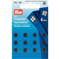 PRYM 341161 Пришивні кнопки латунь 6 мм