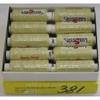 Нитки швейні LuxStyle 40/2-200м (100% поліестер) №381